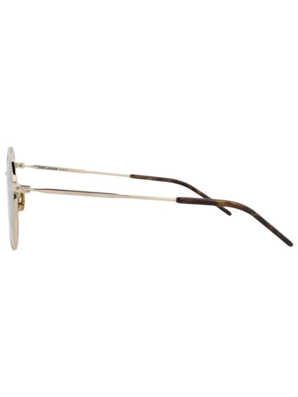 New Saint Laurent Mens Round/Oval Gold Gold Green Fashion Designer Sunglasses